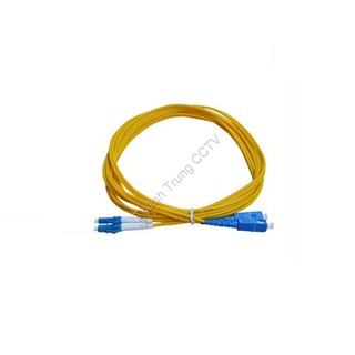 Dây nhảy quang single mode LC/UPC-SC/UPC duplex 3 mét
