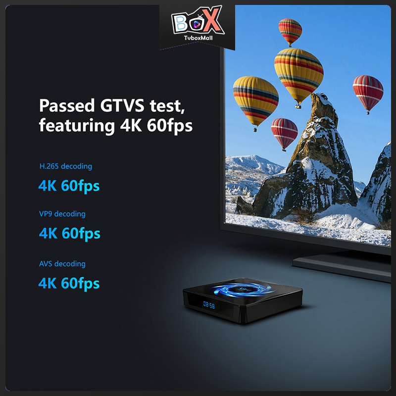 Đầu Tv Box X96Q Max Android 10 4g 64gb 2.4g & 5g Dual Wifi Ac 6k Google 4k Bt5.0 Youtbe