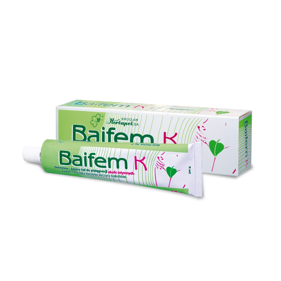 Baifem K Gel hoàng cầm bảo vệ dịu nhẹ làn da bé gel dưỡng ẩm mát da Tub 15g