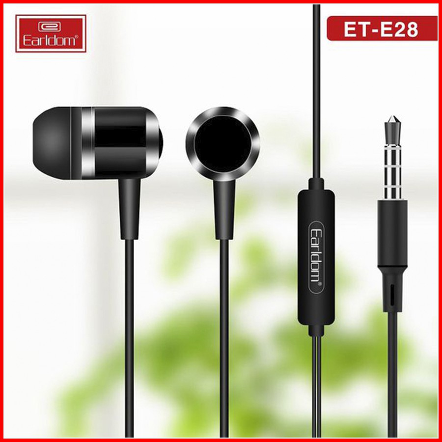[Chính hãng]Tai nghe nhét tai Earldom ET-E28 - Âm thanh Hi-Fi có độ chân thực cao, sống động