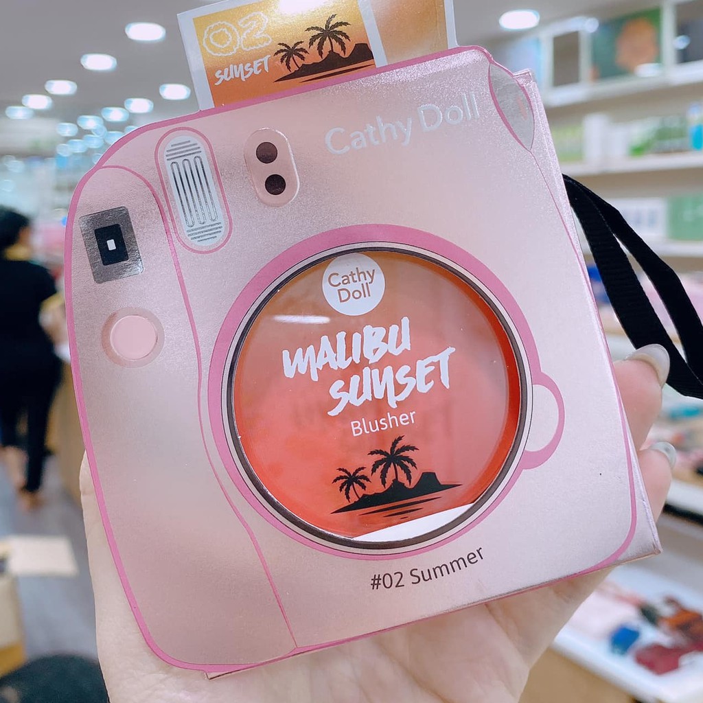 Phấn má hồng Cathy Doll Malibu Sunset Blusher 7g