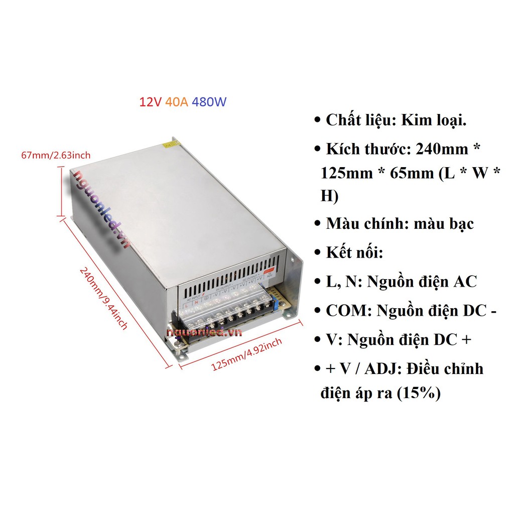 BỘ COMBO 5 CÁI NGUỒN TỔ ONG 12V-50A/40A/33A (NÊN MUA) LOẠI TỐT, GIÁ RẺ, CHẤT LƯỢNG, ĐỦ AMPE,BẢO HÀNH 3 THÁNG.