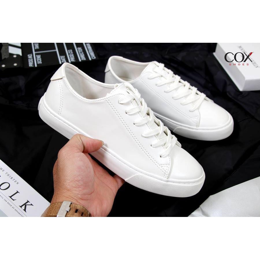 Giày Cặp Nam Nữ Thể Thao Cox Shoes D34 FULL WHITE | BigBuy360 - bigbuy360.vn