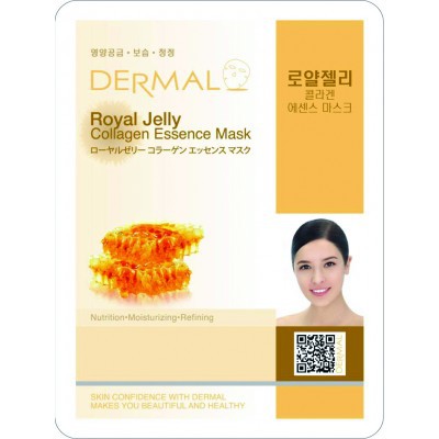 Mặt nạ dưỡng da Dermal tinh chất ong chúa & collagen 23g