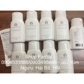 Sữa tắm nước hoa Etienne Aigner Explosive màu trắng - Xách tay Đức