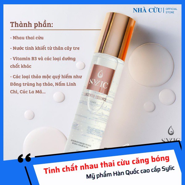 TINH CHẤT TONER NHAU THAI SIÊU CĂNG BÓNG SYLIC