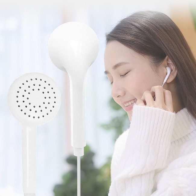 Tai nghe Oppo Zin bóc máy chính hãng màu trắng Bass treble cực ấm, có míc đàm thoại cao cấp [R9]