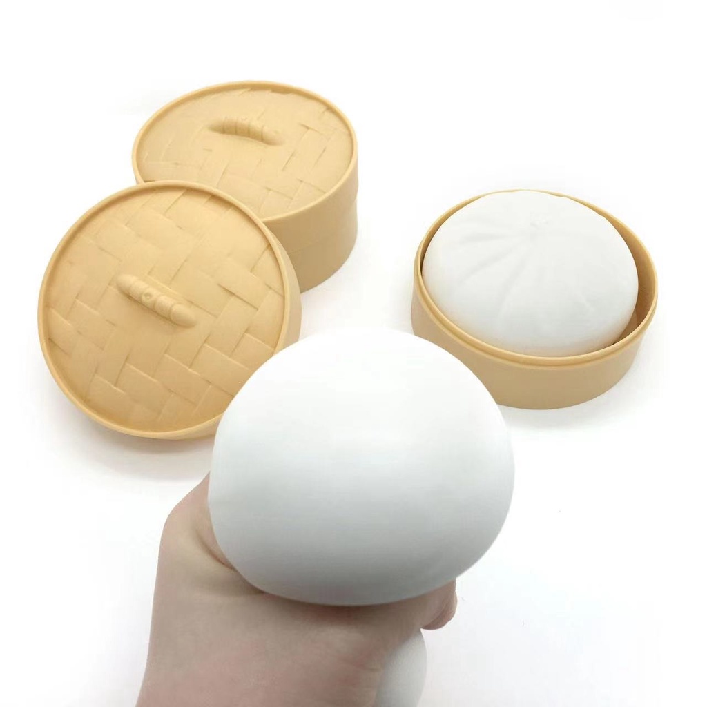 Bánh bao Squishy Mochi Cute ⚡ HOT TREND ⚡ Đồ Chơi Mochi Xả Stress Dễ Thương Xua Tan Mệt Mỏ