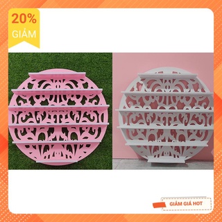Kệ để Sơn Nail hình tròn (3 Màu)