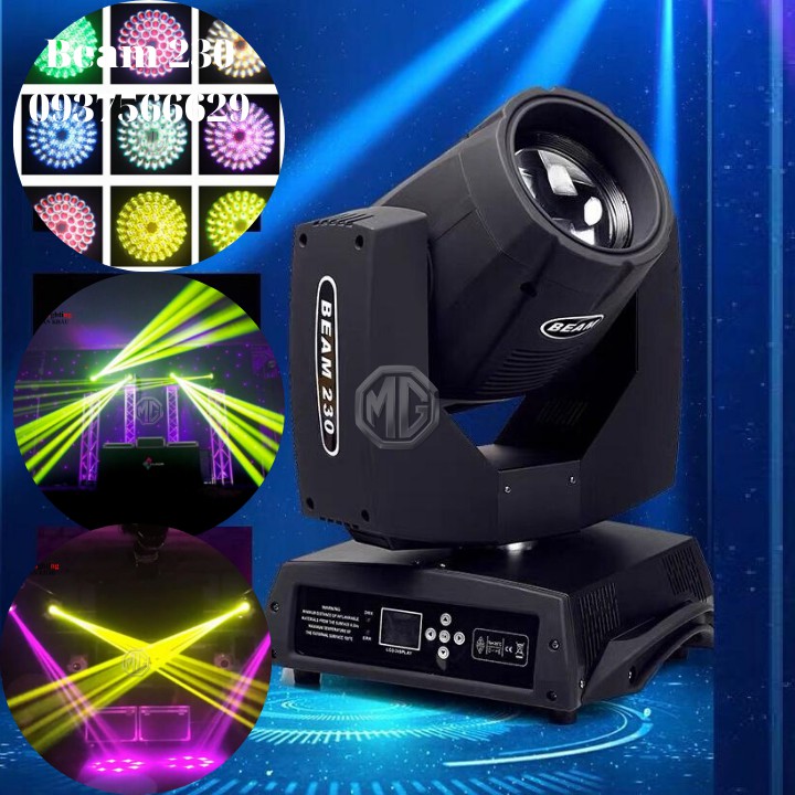 [ SALE OFF ] Beam 230 Bóng Osram 7R.  Dùng Cho Sân Khấu Chuyên Nghiệp, Bar, Clup &amp; Nhà Hàng Tiệc Cưới.