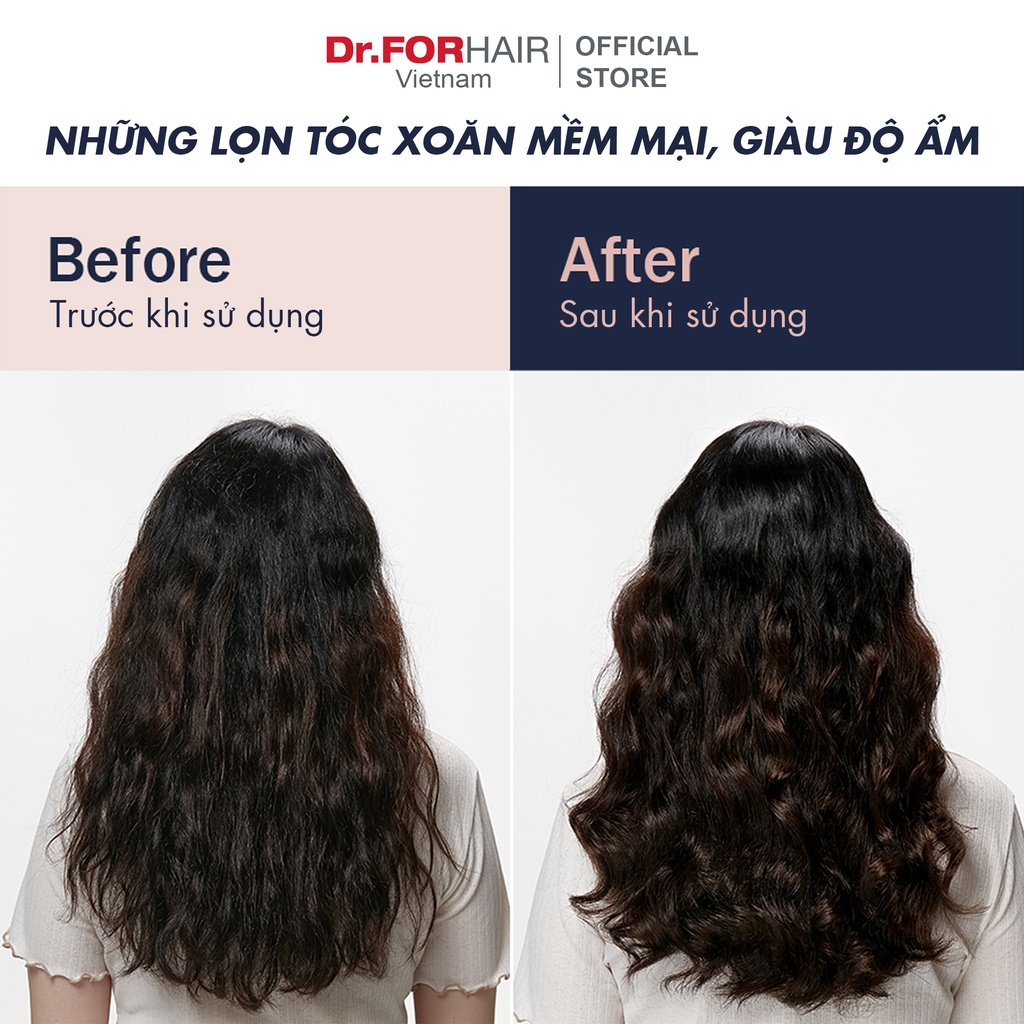 Tinh chất phục hồi chăm sóc uốn tóc tăng độ dày và bồng bềnh cho tóc Dr.FORHAIR UNOVE VOLUME UP CURLING ESSENCE 147ml