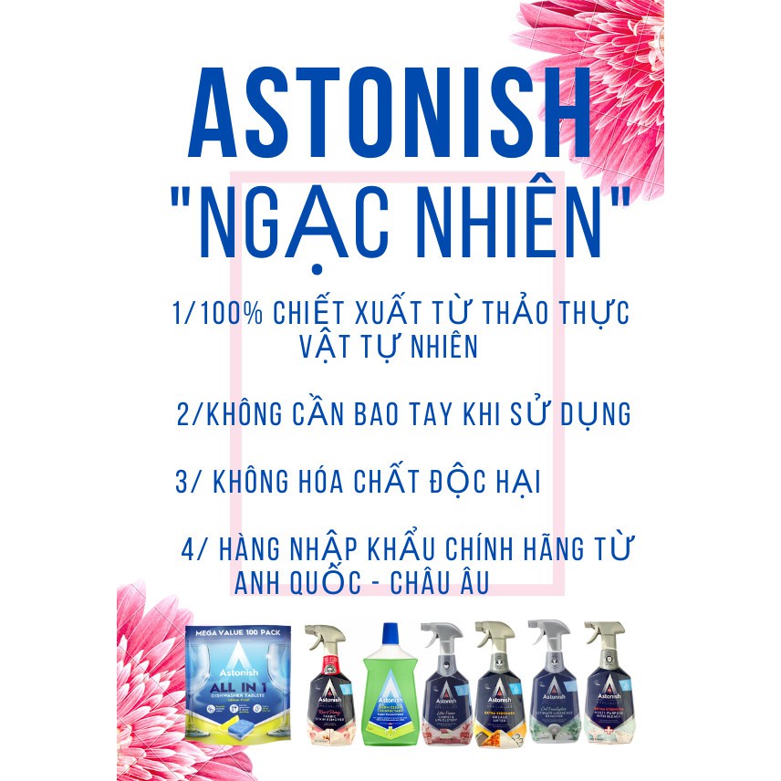 Bình xịt vệ sinh ghế xe bọc da Astonish C2101