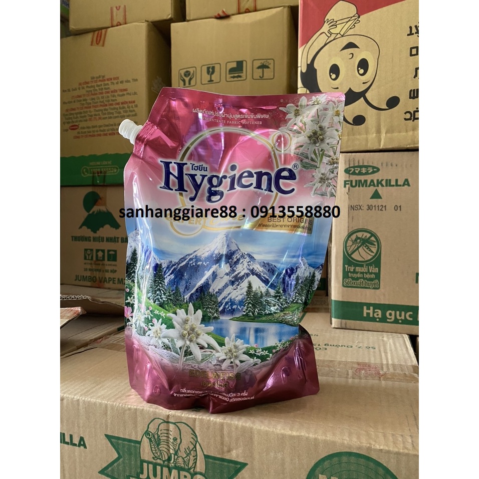 Nước xả vải Hygiene Thái Lan TÚI 1150ML