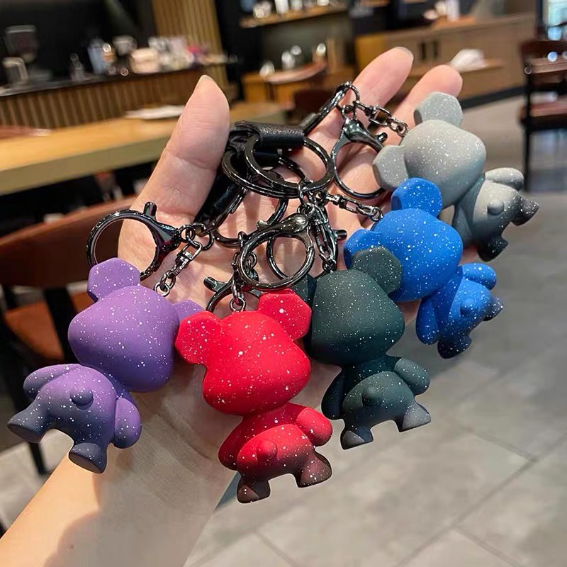 Móc khóa Mickey x Kaws cute dùng móc cặp, balo, túi xách