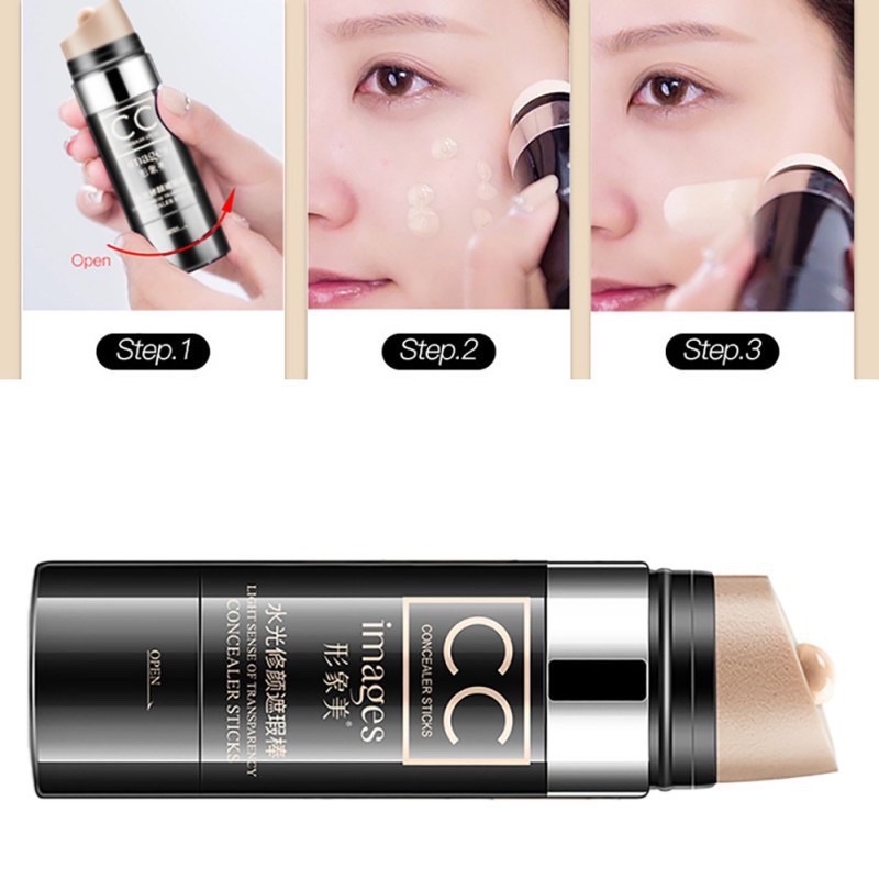 Kem che khuyết điểm CC làm sáng Hồng da Images Stick Concealer