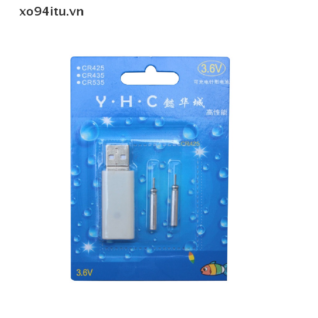 Bộ Sạc Pin XOITU CR425 USB Cho Phao Câu Cá Ban Đêm