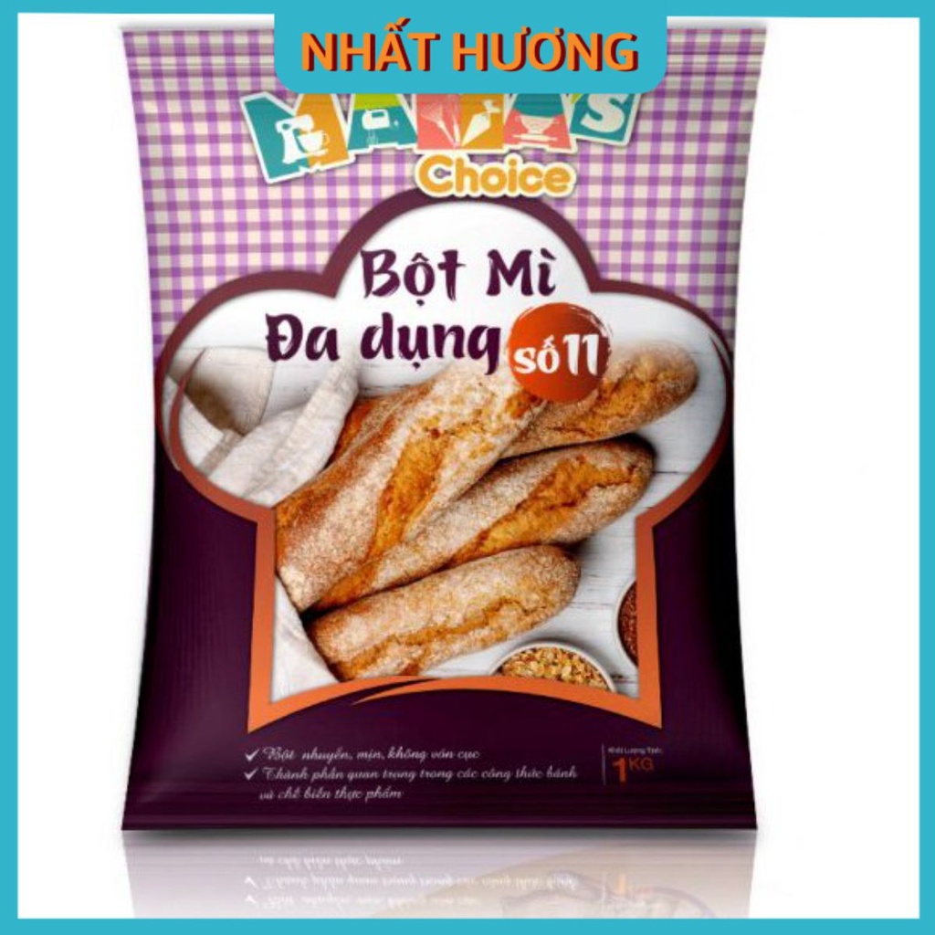 Bột Mỳ Số 11 % Nhất Hương-Bịch 1Kg