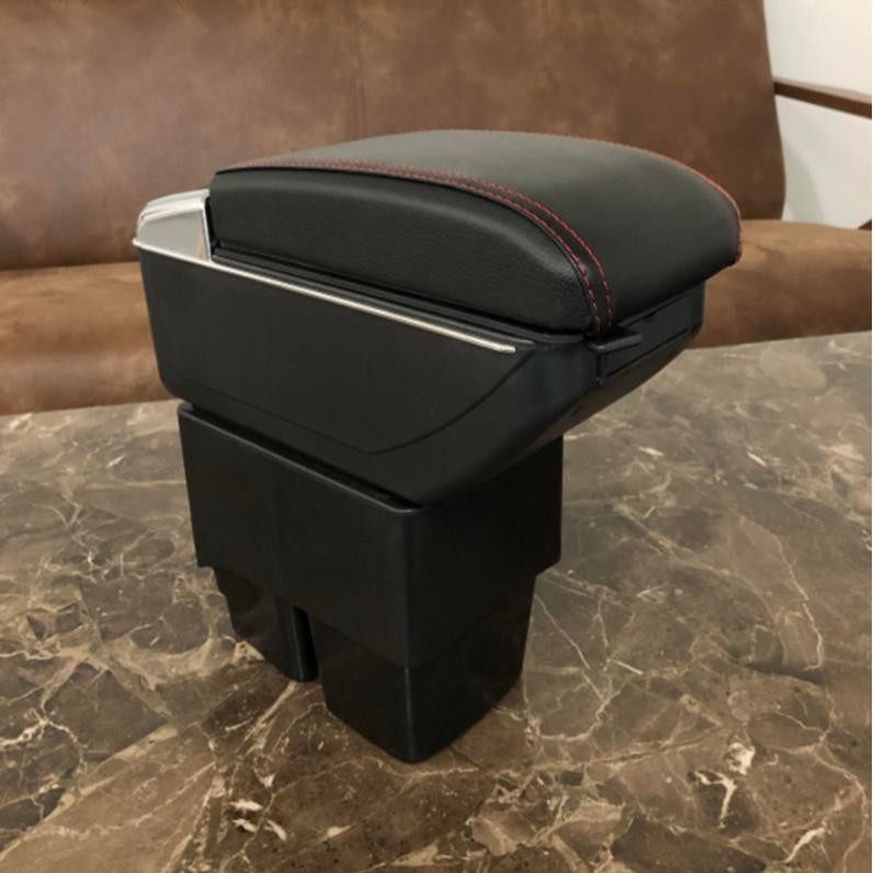 Hộp tỳ tay xe Ford Fiesta cao cấp tích hợp cổng sạc USB - Bảo hành 12 tháng | BigBuy360 - bigbuy360.vn