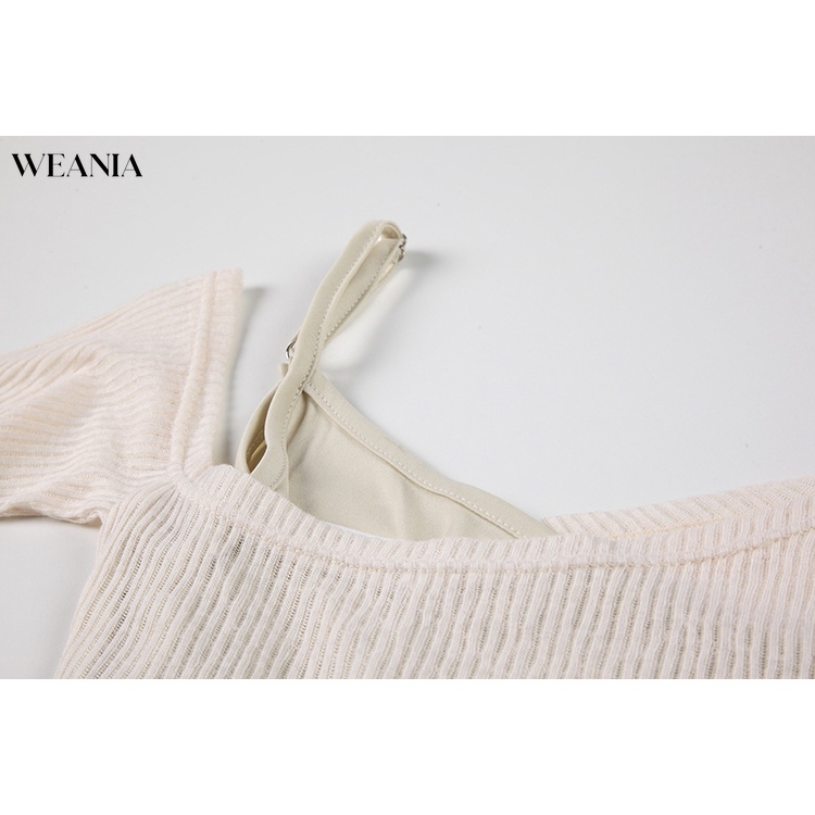 Đầm Dài Tay Màu Trơn Thiết Kế Lệch Tà Thời Trang Đường Phố Cá Tính Cho Nữ