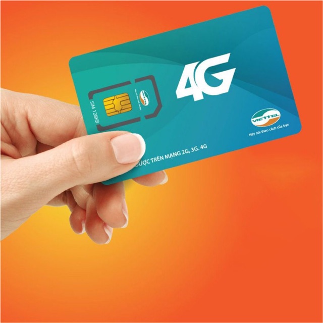 Sim trắng 4g Viettel tự đổi