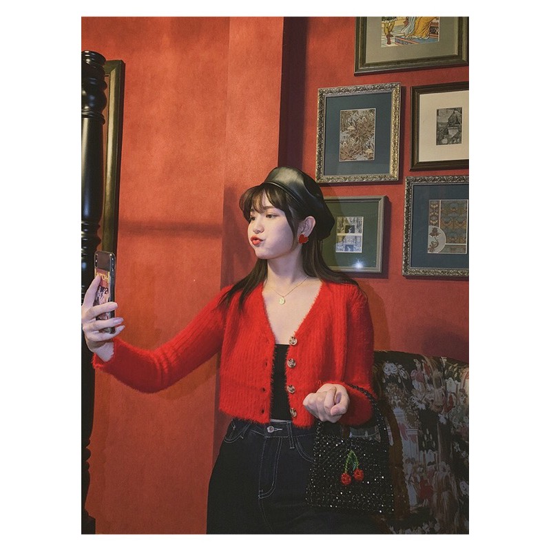 Áo Len tay dài chất lông mềm mịn không gây kích ứng cho da LADY STYLE & OUTFITS | BigBuy360 - bigbuy360.vn