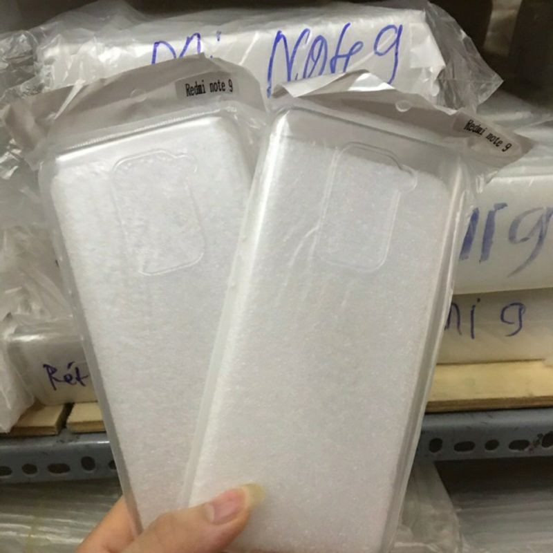 Ốp lưng Xiami Redmi Note 9/redmi note 9 pro/redmi note 9s Silicon Dẻo-Trong suốt
