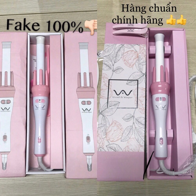 [HÀNG CHÍNH HÃNG VIVID] Đảm bảo chất lượng! Máy uốn tóc xoay 360 360 Vivid & Vogue