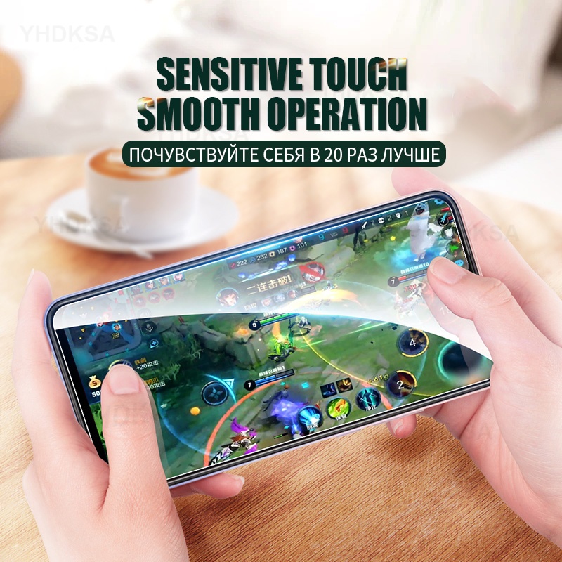 Kính Cường Lực 9D Bảo Vệ Toàn Màn Hình Cho Xiaomi Redmi 9 9A 9C 9T 8 8A Redmi Note 7 8 9 10 Pro 8T 9T 9S