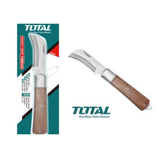 198mm dao tước dây điện lưỡi cong total tht51082