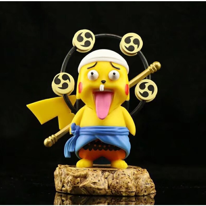 Mô hình Enel mắt lồi cosplay pikachu - One piece pokemon