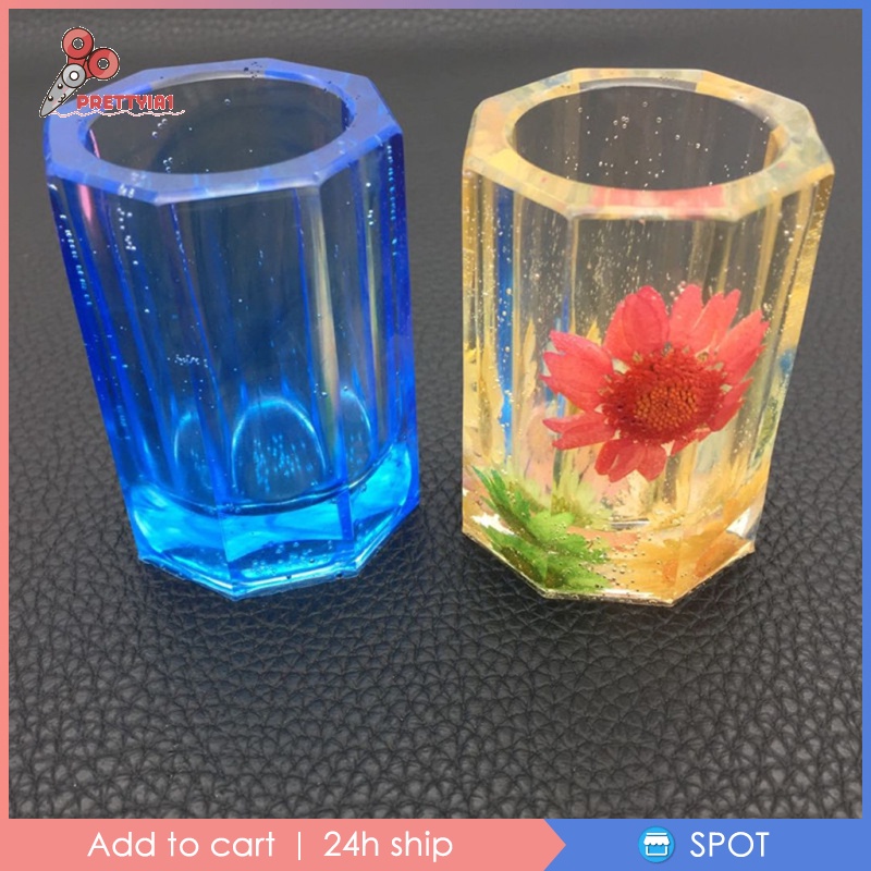 [Prettyia1] Khuôn Silicon 90x88mm Làm Trang Sức Thủ Công