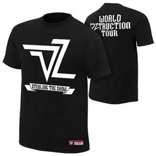 Xuko /áo phông wwe dolph ziggler "world destruction tour"!