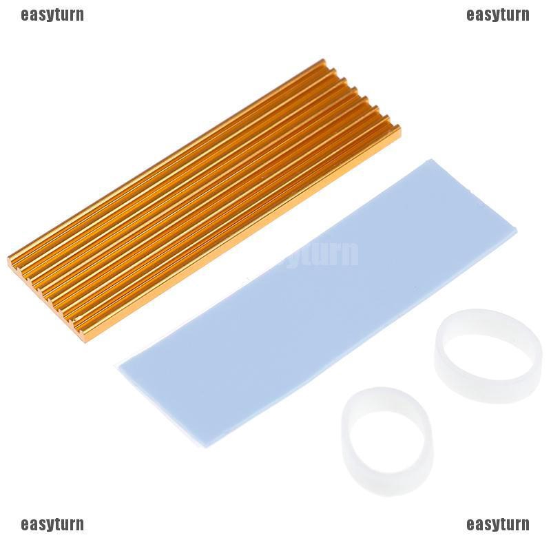 🌸ĐẦY ĐỦ 🌸 Pure Aluminum Cooling Heatsink Thermal Pad For N80 NVME M.2 NGFF 2280 PCI-E SSD