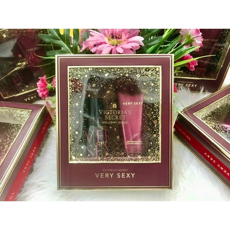 Bộ Nước Hoa Victoria’s Secret Very Sexy Mist & Lotion | BigBuy360 - bigbuy360.vn