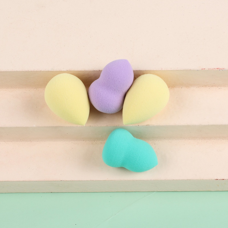 Set 4/12 Mút Trang Điểm Mềm Mại Hình Quả Trứng Màu Sắc Ngẫu Nhiên