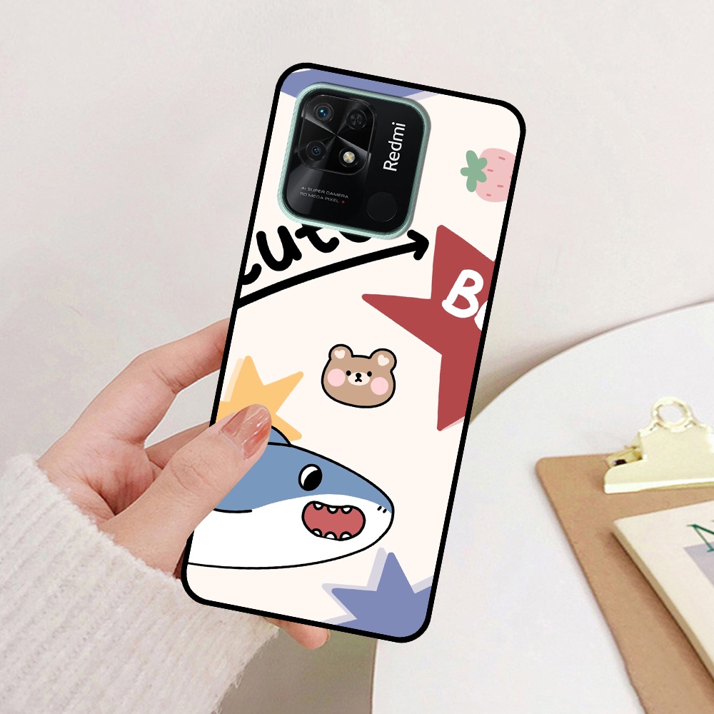 Ốp Xiaomi Poco C40 in hình cá mập, khủng long dễ thương, cute (T01 - T06)