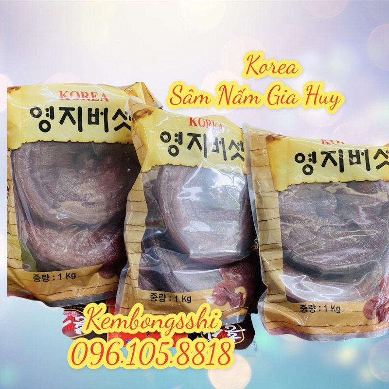 [HÀNG MỚI ] Nấm Linh Chi Đỏ Thượng Hạng Hàn Quốc, Túi 1Kg