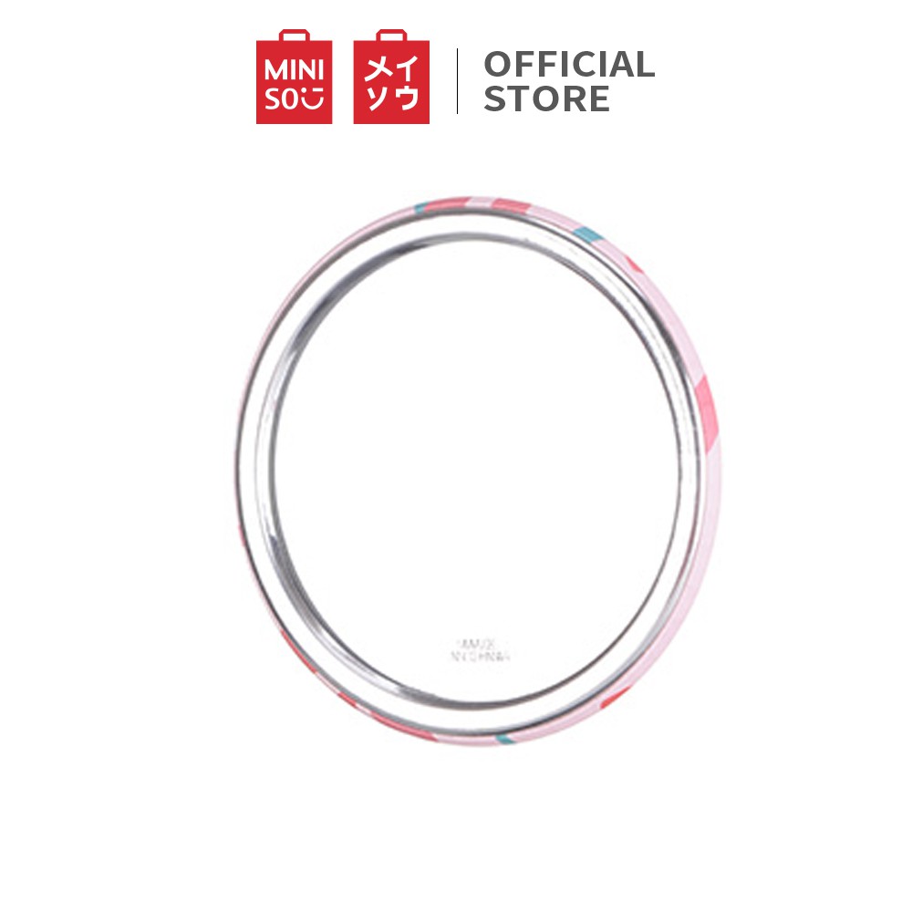 Gương cầm tay 1 mặt Miniso hình tròn