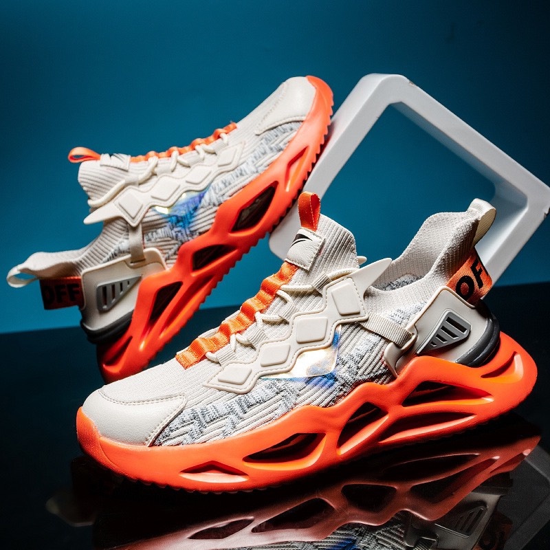 Giày Thể Thao Nam MWC Sneaker Vải Đế Cao Thoáng Khí Phong Cách Trẻ Trung NATT - 5353