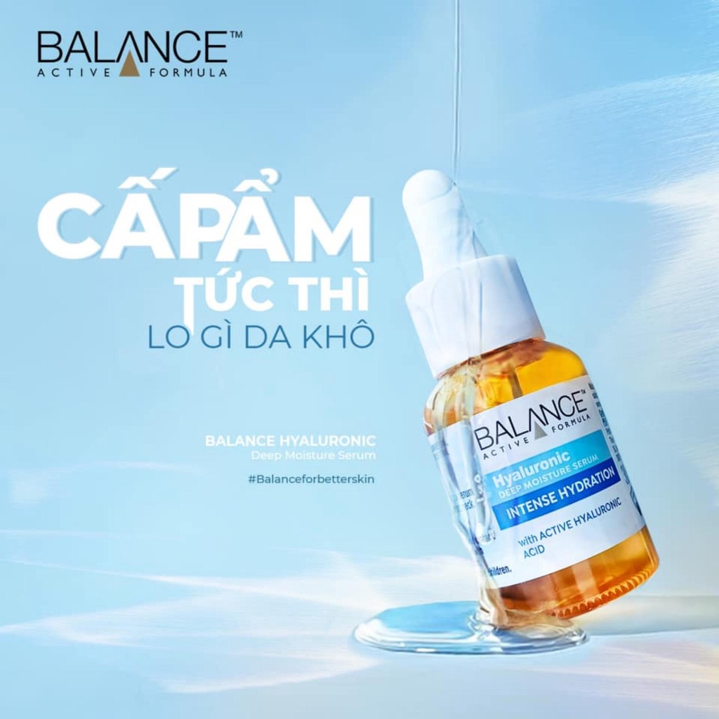 Serum Balance Hyaluronic Deep Moisture Cấp Nước Dưỡng Ẩm Sâu 30ml