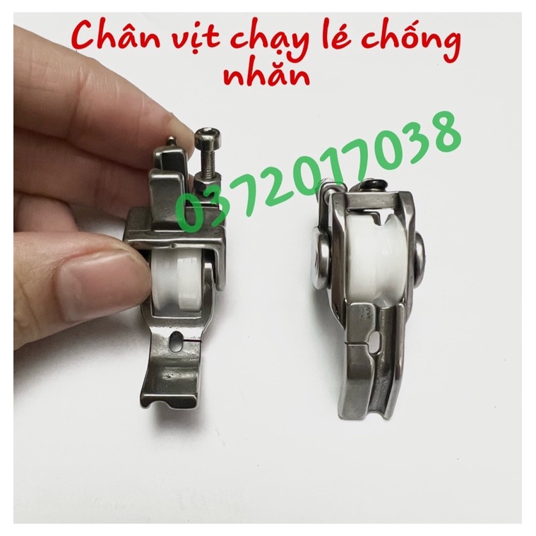 chân vịt lé pizama chống nhăn máy may công nghiệp_phụ liệu may mặc