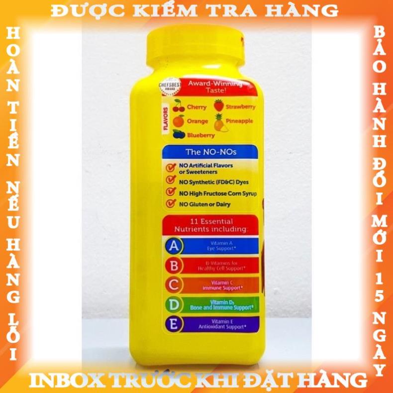 Kẹo Dẻo Bổ Sung Vitamin Gấu Lil'Critter Gummy Vites Multivitamin Complete Cho Trẻ Từ 2 Tuổi 300 Viên dinhcirs