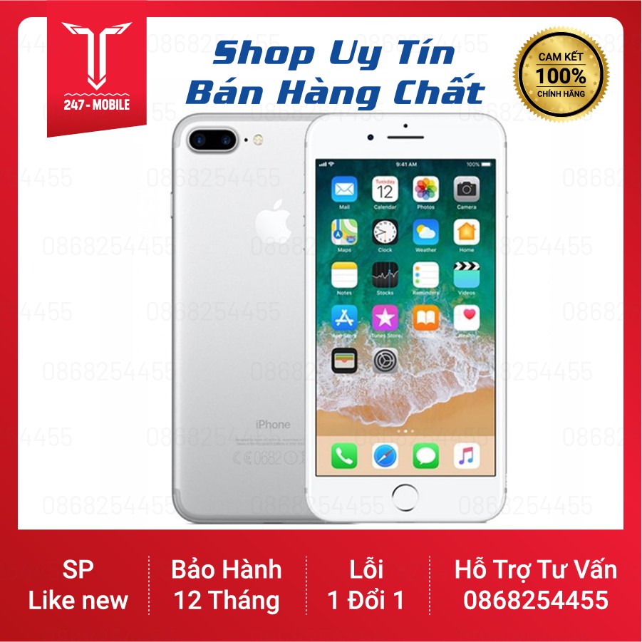 Điện thoại iPhone 7 Plus 32Gb Quốc Tế ✅ FreeShip✅ Mới 99% Bảo Hành 12 Tháng | BigBuy360 - bigbuy360.vn