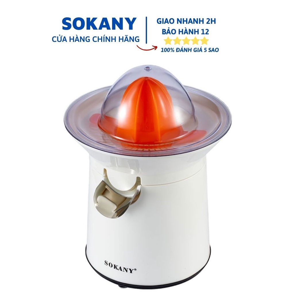 Máy vắt cam tự động SOKANY SK-726 model 2022 , Vắt Cam và Chanh ( Bảo hành 12 tháng )