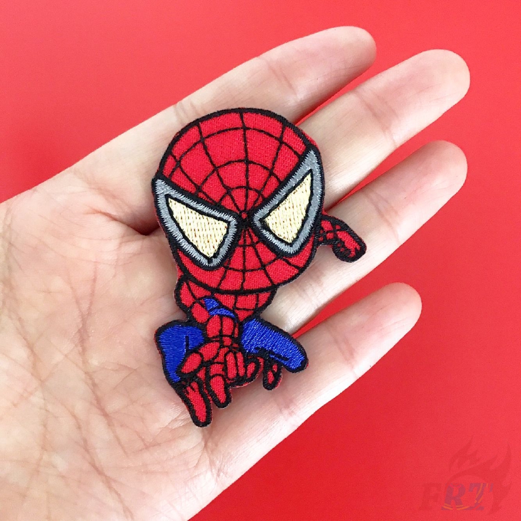 Miếng vá họa tiết Spiderman cho quần áo DIY
