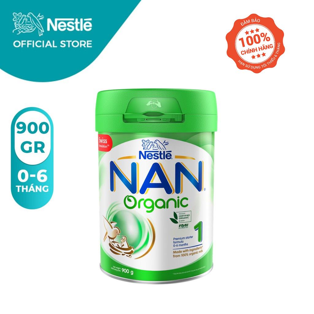 Sữa Bột Nestle NAN ORGANIC Số 1 - Hộp 900gr