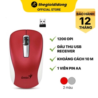 Chuột Không dây Genius NX 7010 1200 DPI - Hàng chính hãng - BH 12 tháng