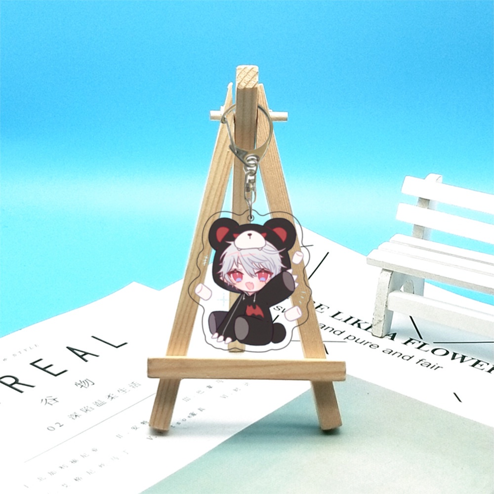 Móc Chìa Khóa Hình Ellen NIJISANJI Vtuber LUXIEM Anime Mysta Dễ Thương