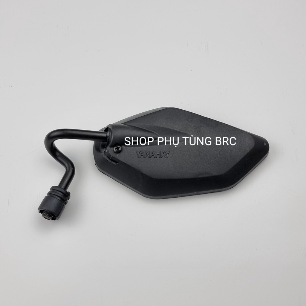 Gương chiếu hậu H12 tay kiếng cong thích hợp cho nhiều loại xe máy
