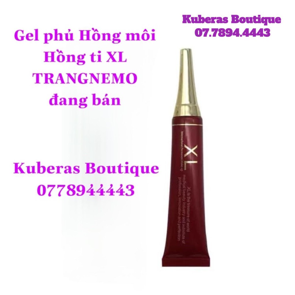 Gel phủ Hồng môi, Hồng ti XL